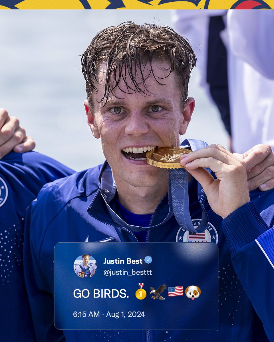 DrexelDragons's tweet photo. It’s a Philly thing.🥇🦅🇺🇸🐶

#ExperienceDrexel #ExperienceGOLD https://t.co/ojWVo4YZ8J