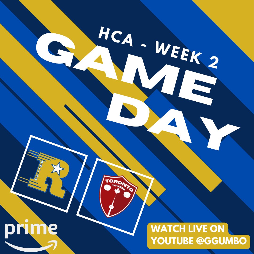 HCARush's tweet photo. GAMEDAY!
It's a Week 2 Clash as we take on the @HCATowers!
#GoRushGo https://t.co/seqTqeG1Vg