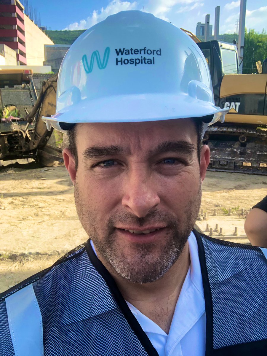 Aquí presentes en el evento de la primera piedra de este importante Hospital en Monterrey!!!! Va #waterfordhospital