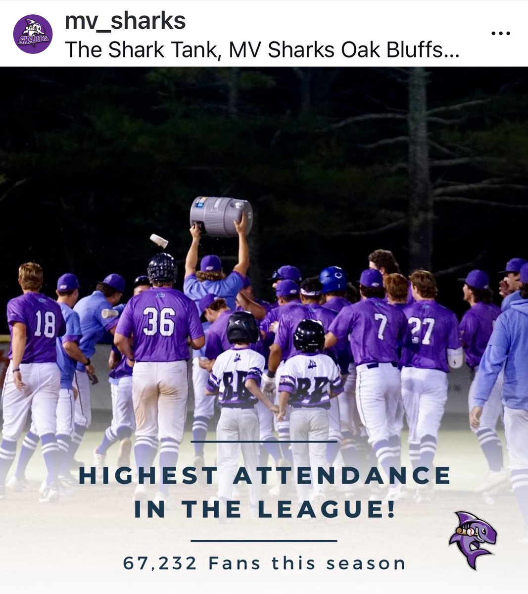 Thank you fans <a href="/TheNECBL/">The New England League</a>
