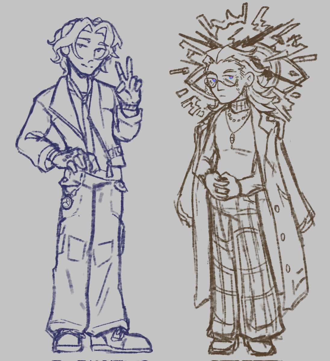 Some additional Dark World au! designs featuring Robin and some dead gays
#sunti #RobinHSR #SundayHSR #gopherwood #michaelhsr #argentihsr