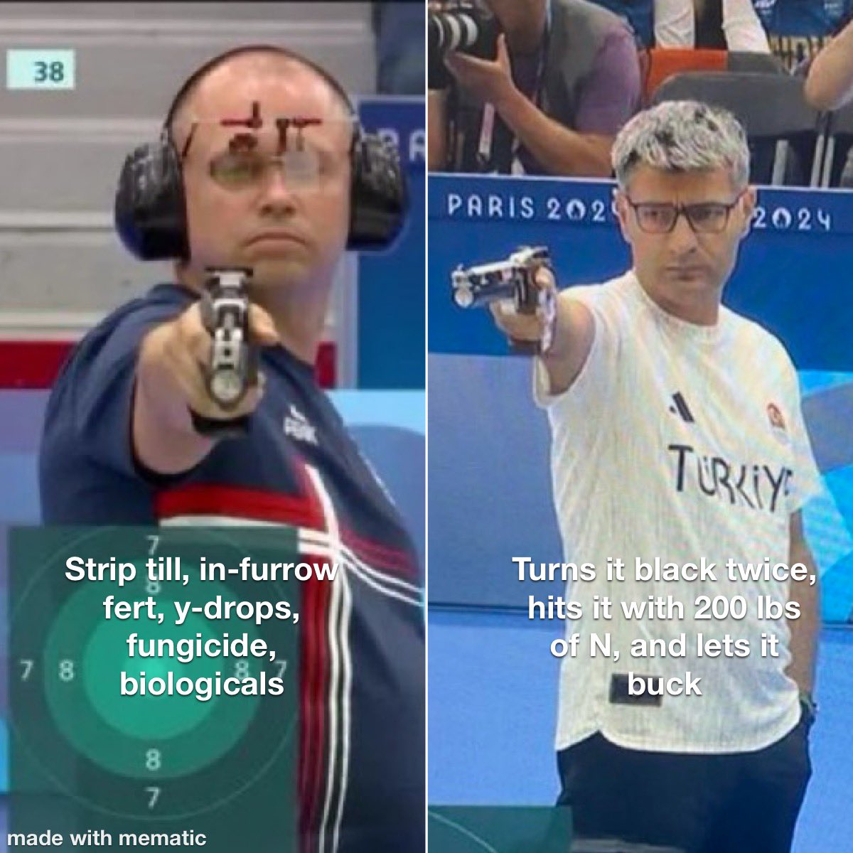 There are only two types or farmers folks #OlympicGames