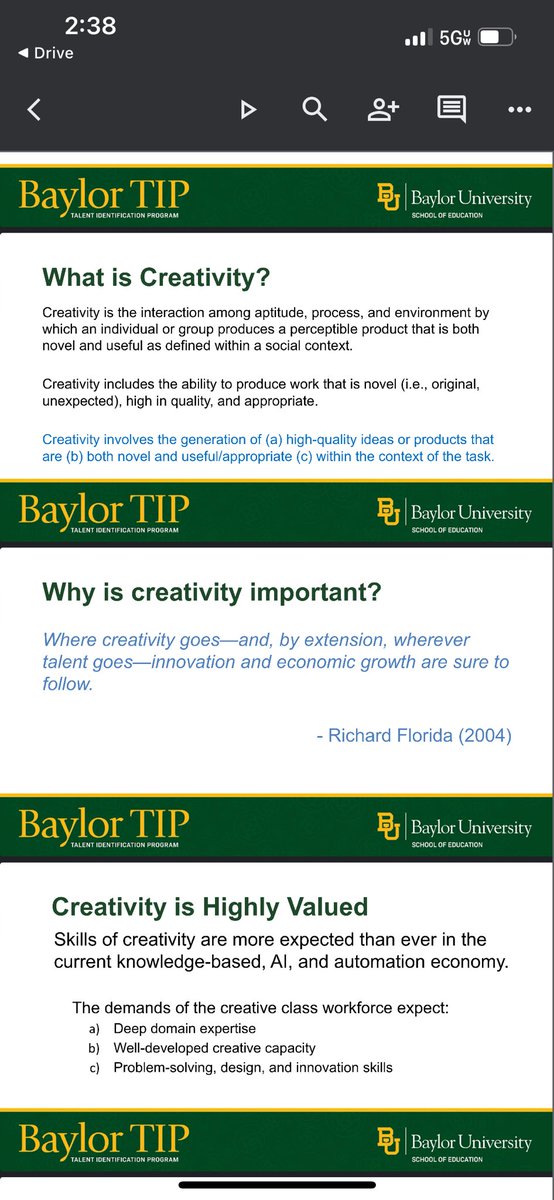 How can I incorporate creativity &amp; thinking within my lesson plans? Thoughts to ponder and reflect <a href="/IrvingISD/">Irving ISD</a> <a href="/Baylor/">Baylor University</a> ToddKettler #Learn2Inspire #myIrvingISD