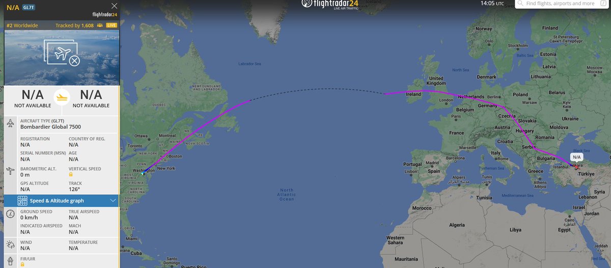 Couirer's tweet image. і це #BombardierGlobal7500 який прилетів із самого Вашингтону, і на якому, і вивезли звільнених полонених, і ось декілька деталей що підтверджують це👇