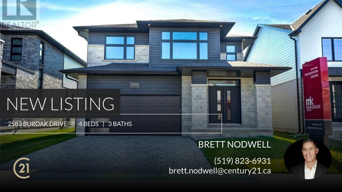 📍 New Listing 📍 Take a look at this fantastic new property that just hit the market located at 2583 Buroak Drive in London. Reach out here or at (519) 823-6931 for more information

Brett Nodwell, Broker
Century 21 First Canadian... homeforsale.at/2583_BUROAK_DR…