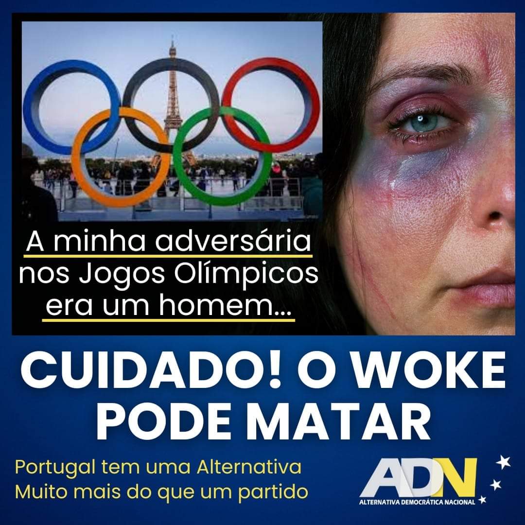 A minha adversária era um homem.