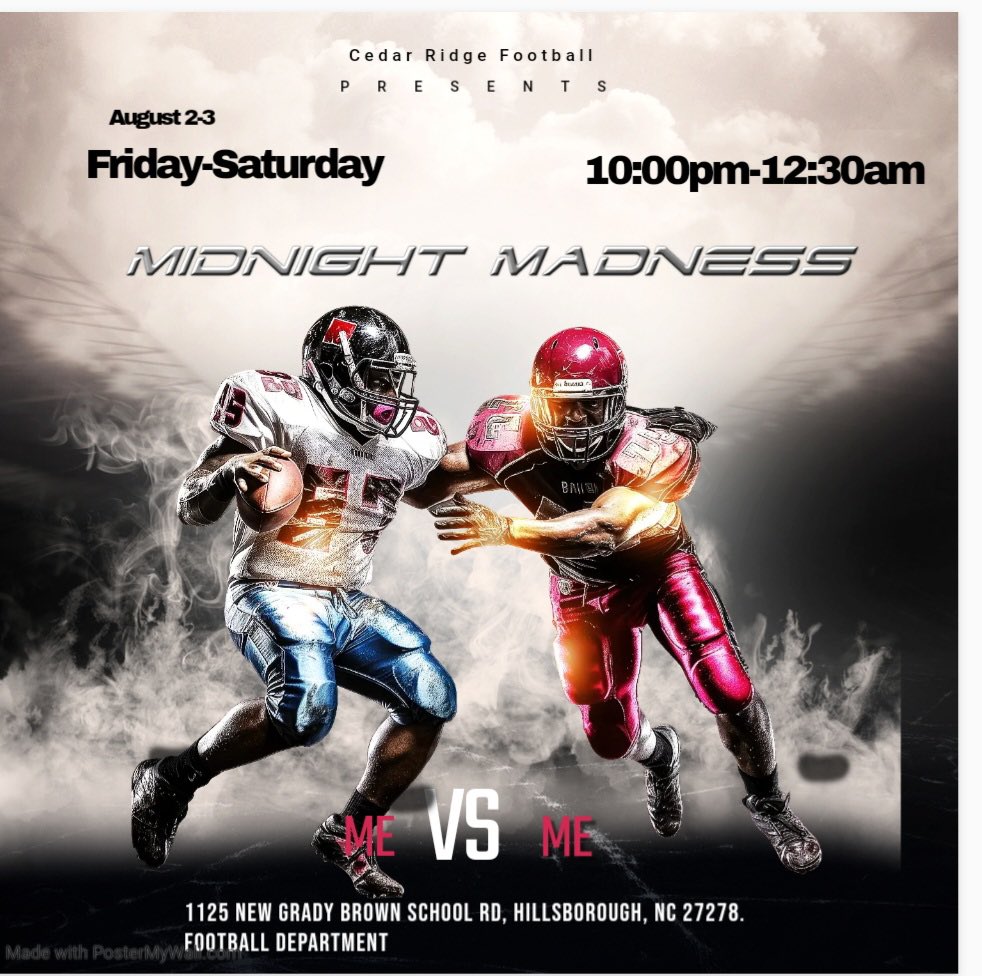 Midnight Madness is happening tomorrow &amp; we’re pretty excited about it! 🔥🔥 #WinTheDay