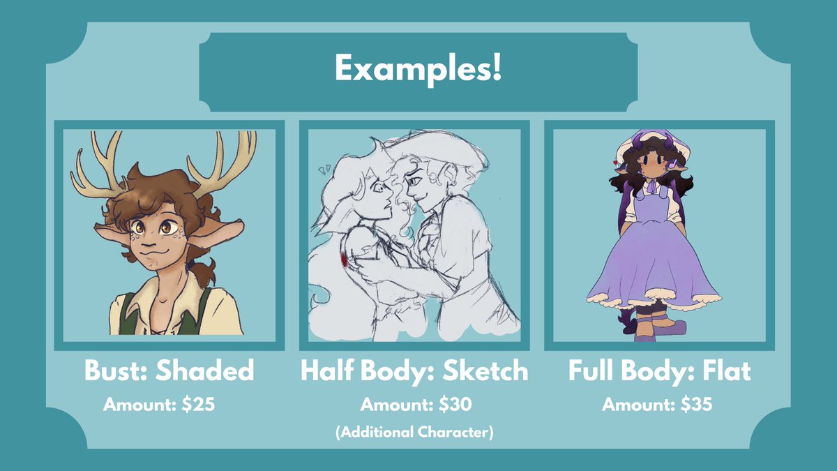 GoldenOceana's tweet photo. Happy August! There have been some updates to my Comm prices and I will be doing it more structured from here on out with actual slots. For the month of August I'll start with 5 available slots! 

Thank you for understanding! I can wait to show off my art more! https://t.co/Hz33WB42Sc