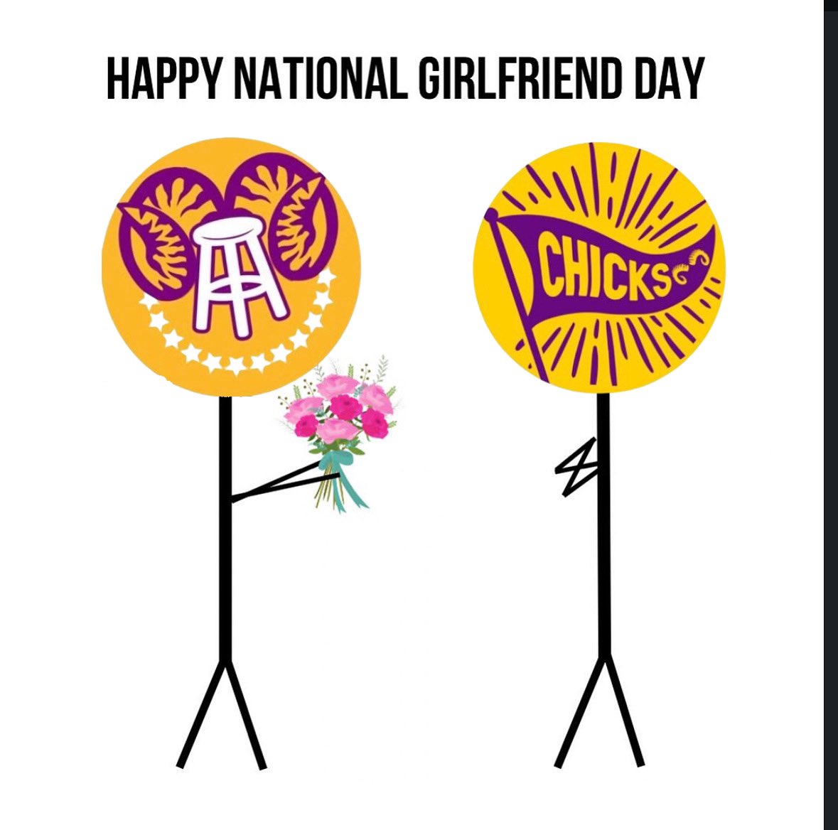 wcuchicks's tweet image. happy gf day chicks ♥️