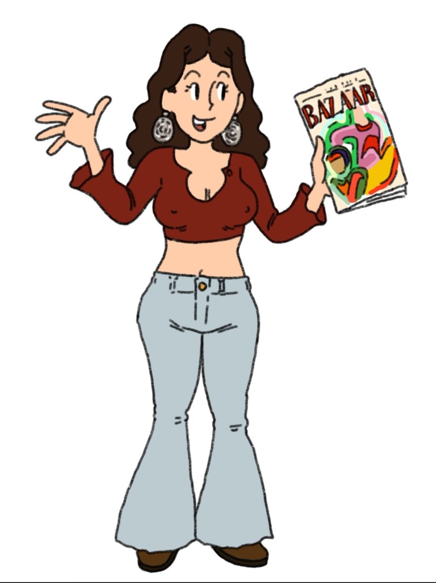 Character designs for a 70s comic I was working on a while back