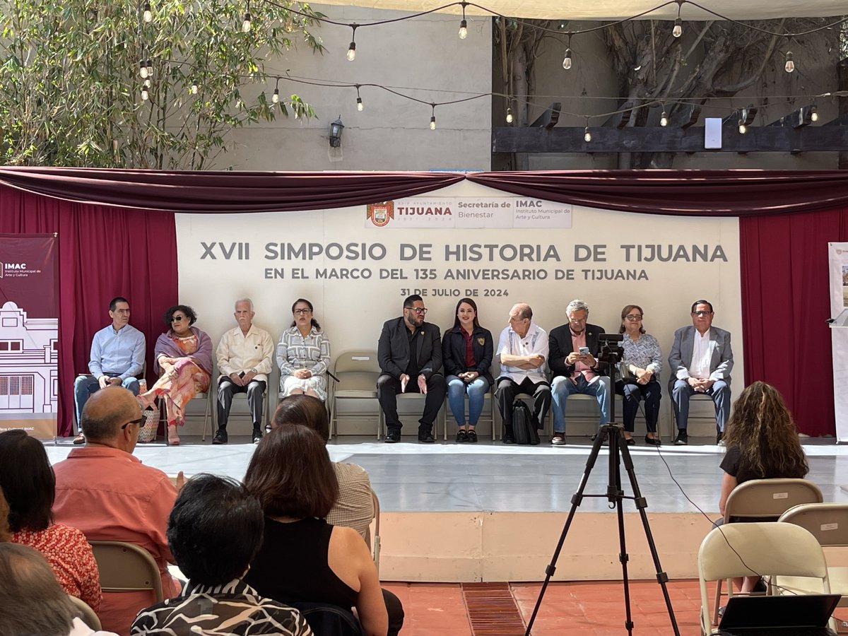 vivianmorenoSD's tweet photo. Thank you to el Instituto Municipal de Arte y Cultura (IMAC) for having my Deputy Chief of Staff, Patricia Trahin at the Inauguration of the XVII Simposio de Historia de Tijuana.
#VivianMoreno #BinationalRelations https://t.co/KyhYPHrJlK