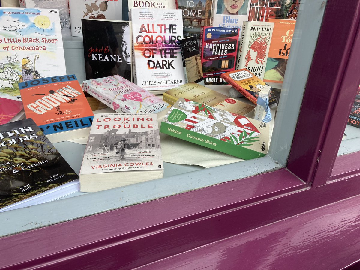 catriona_shine's tweet image. I signed a stack of Habitat at Woulfe’s Independent Bookshop in Listowel. A lovely pitstop on the way to the beach. #Habitat #Listowel @LilliputPress #signedbooks #SummerReading