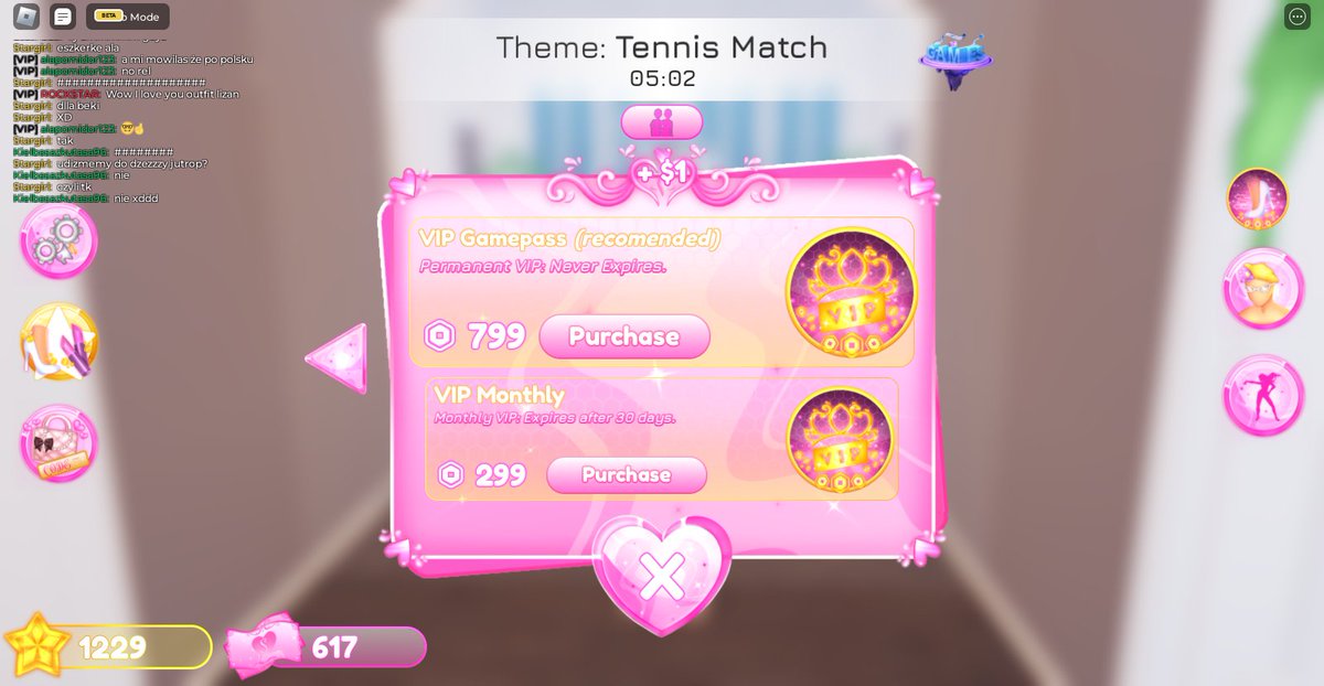 CyraluvAng's tweet photo. #DresstoImpress #dticodes #dti
IDK if its probably just a glitch but it tells me im VIP tho I cannot enter the VIP section XD
I didnt buy VIP tho (nor was I gifted)
I rejoined twice and it still says im VIP tho. https://t.co/34qz9aJ1xw