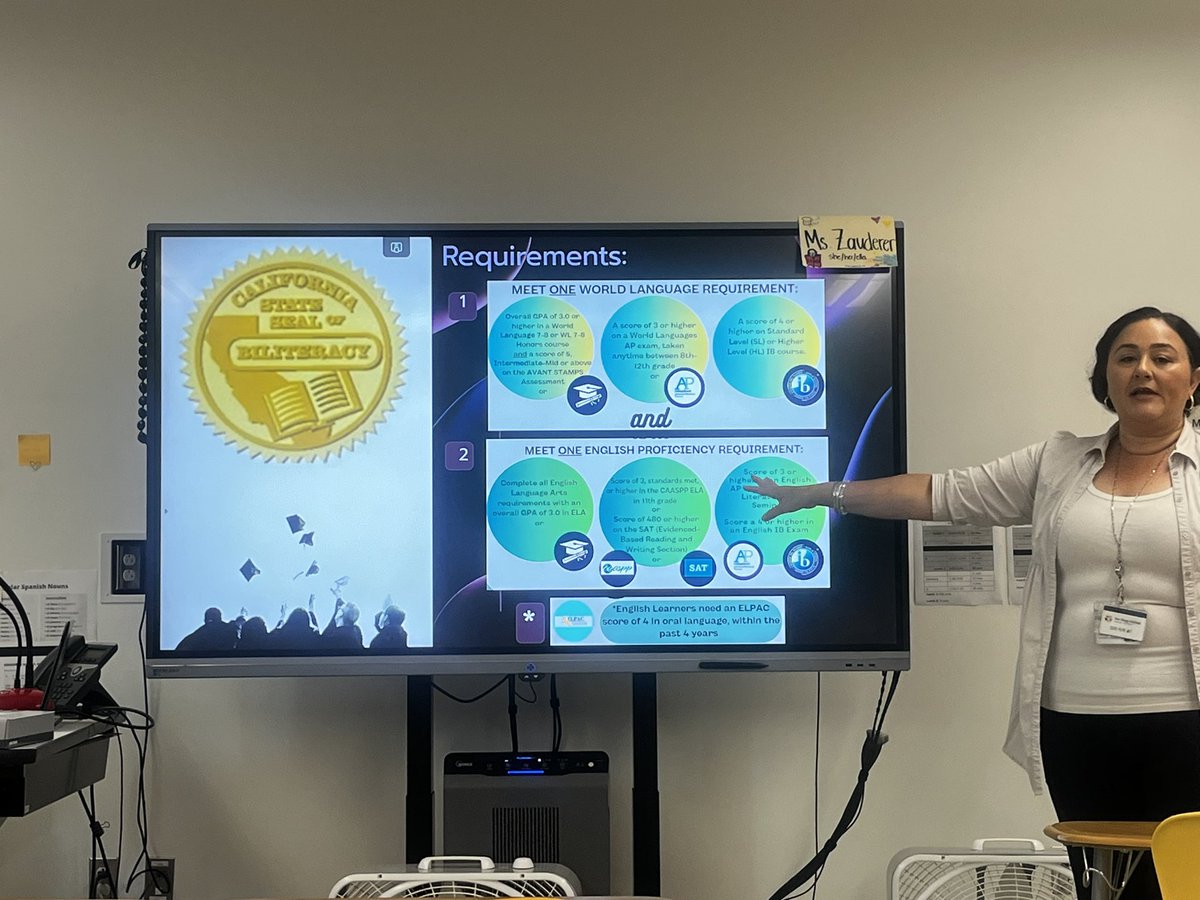 Spent the morning diving into the <a href="/sdusdmed/">SDUSD Multilingual Education Department</a> pathway for the Seal of Biliteracy—an inspiring session that highlighted the dedication to empowering our students with valuable language skills. Excited to see how this initiative will open doors and enrich their futures! 🌟 #SDUSD