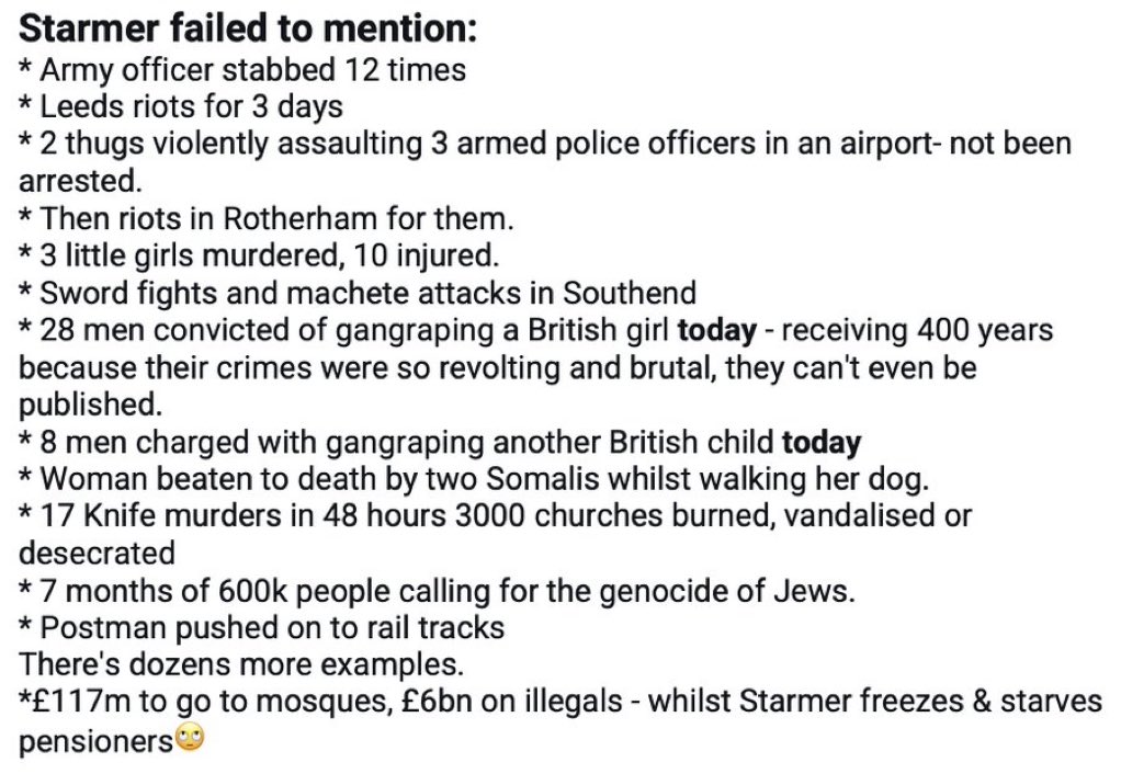 leilani dowding 🌸🚜 ☮️ (@leilanidowding) on Twitter photo I don’t know who wrote this or id credit them.. But exactly this.
<a href="/Keir_Starmer/">Keir Starmer</a> is a weak and pathetic little man I don’t know who wrote this or id credit them.. But exactly this.
<a href="/Keir_Starmer/">Keir Starmer</a> is a weak and pathetic little man