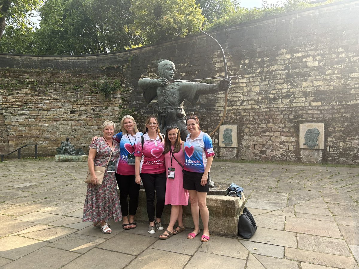 Nottinghamshire Organ Donation Team (@nottingham_odt) on Twitter photo Amazing first day at @WHBTG with #bettynuhorgandonation making an appearance and our local snods attending the opening ceremony at Nottingham Castle ♥️
<a href="/MidlandsOrgan/">Midlands Organ Donation Team</a> <a href="/NHSOrganDonor/">NHS Organ Donation💗🫀🫁</a> <a href="/nottmhospitals/">Nottingham University Hospitals</a> <a href="/nottmchildrens/">Nottingham Children’s Hospital and NNU</a> Amazing first day at @WHBTG with #bettynuhorgandonation making an appearance and our local snods attending the opening ceremony at Nottingham Castle ♥️
<a href="/MidlandsOrgan/">Midlands Organ Donation Team</a> <a href="/NHSOrganDonor/">NHS Organ Donation💗🫀🫁</a> <a href="/nottmhospitals/">Nottingham University Hospitals</a> <a href="/nottmchildrens/">Nottingham Children’s Hospital and NNU</a>