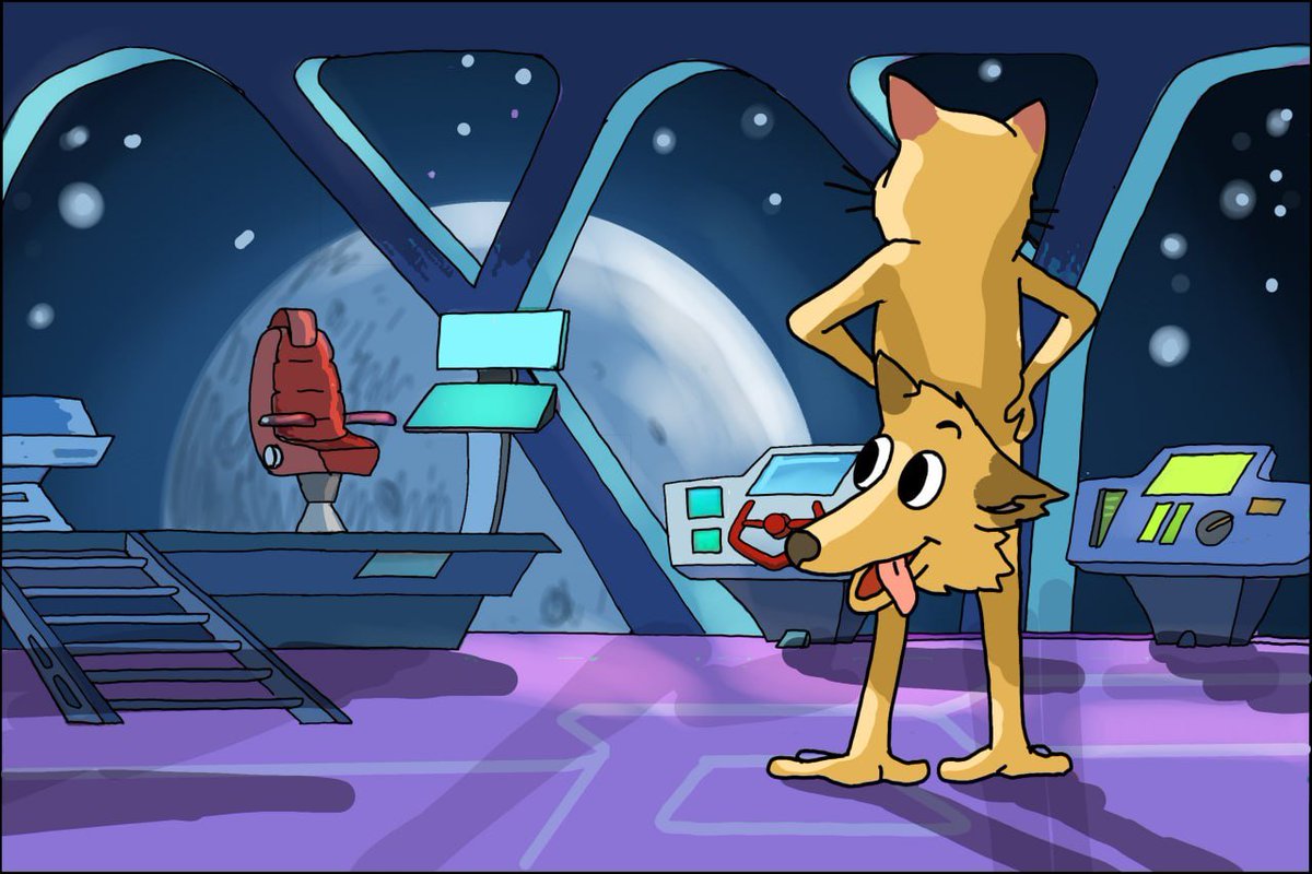 catdog_meme's tweet photo. $CATDOG is on a moon mission https://t.co/TUgr17hRGo