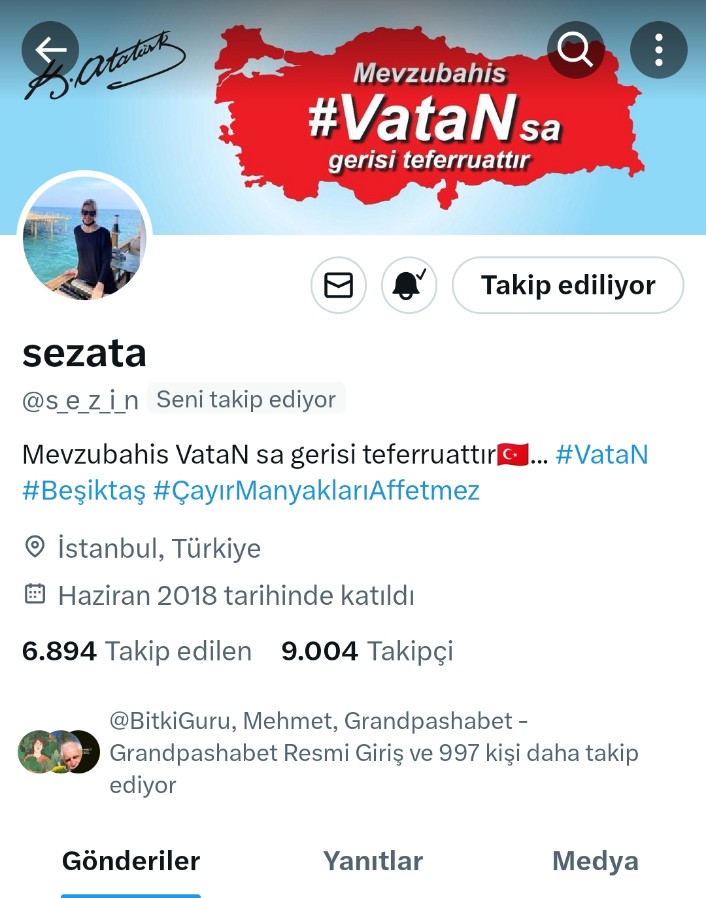 Deniz koydum adımı tweet media