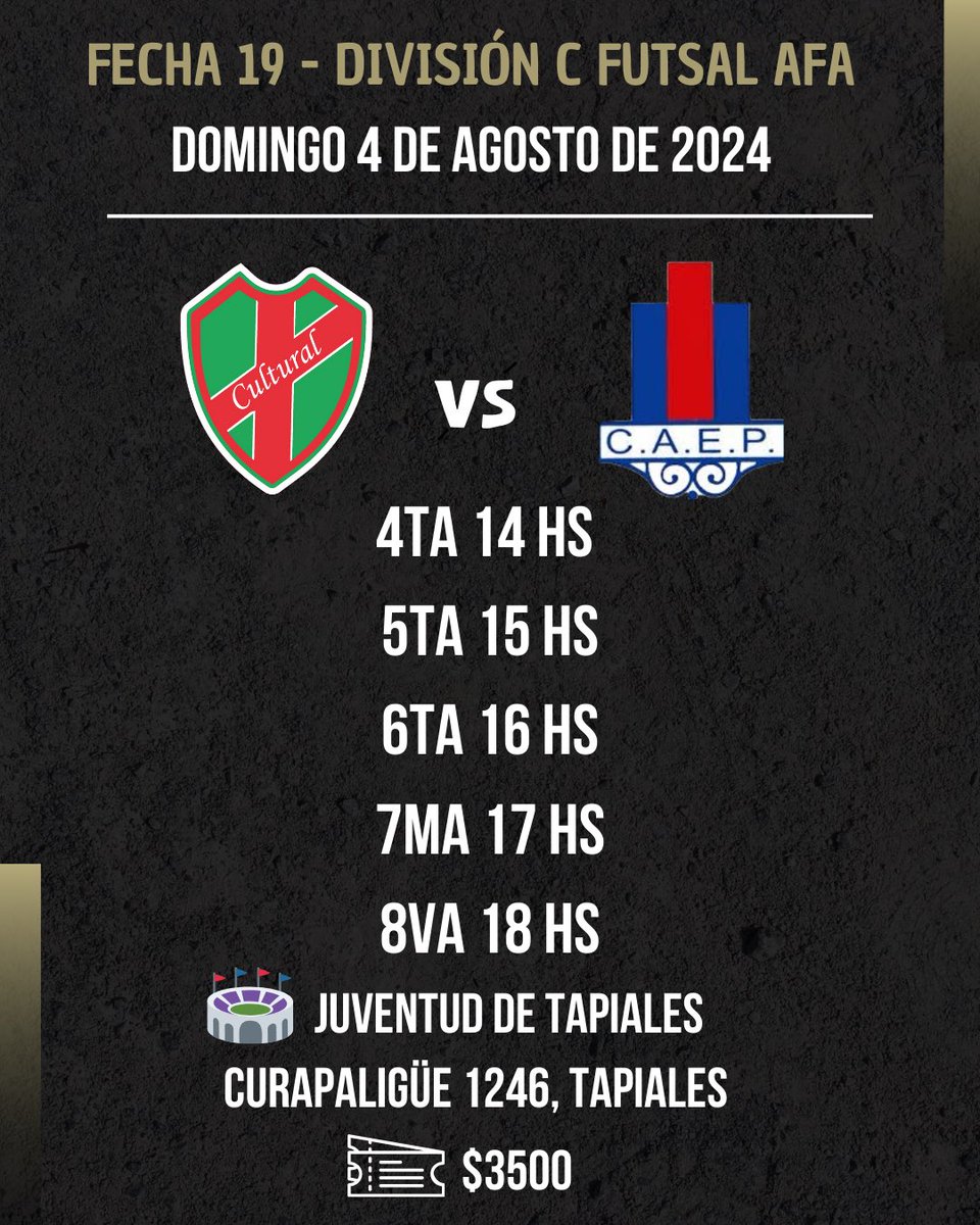 Juventud de Tapiales tweet media