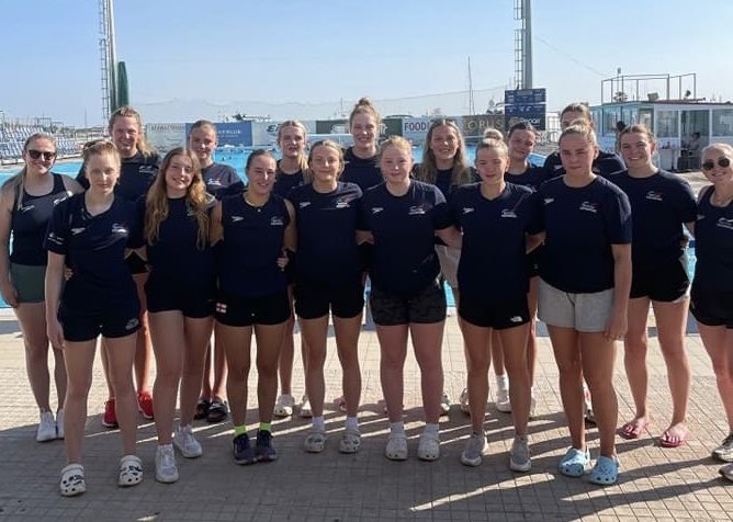 ENGWaterPolo's tweet photo. Great Britain's U19 women are nearing the end of a successful 12-day training camp in Greece, as their preparations for the European Championships continue. The team played alongside a number of local teams, Israel, Greece and USA. https://t.co/HIXSDMMrZC