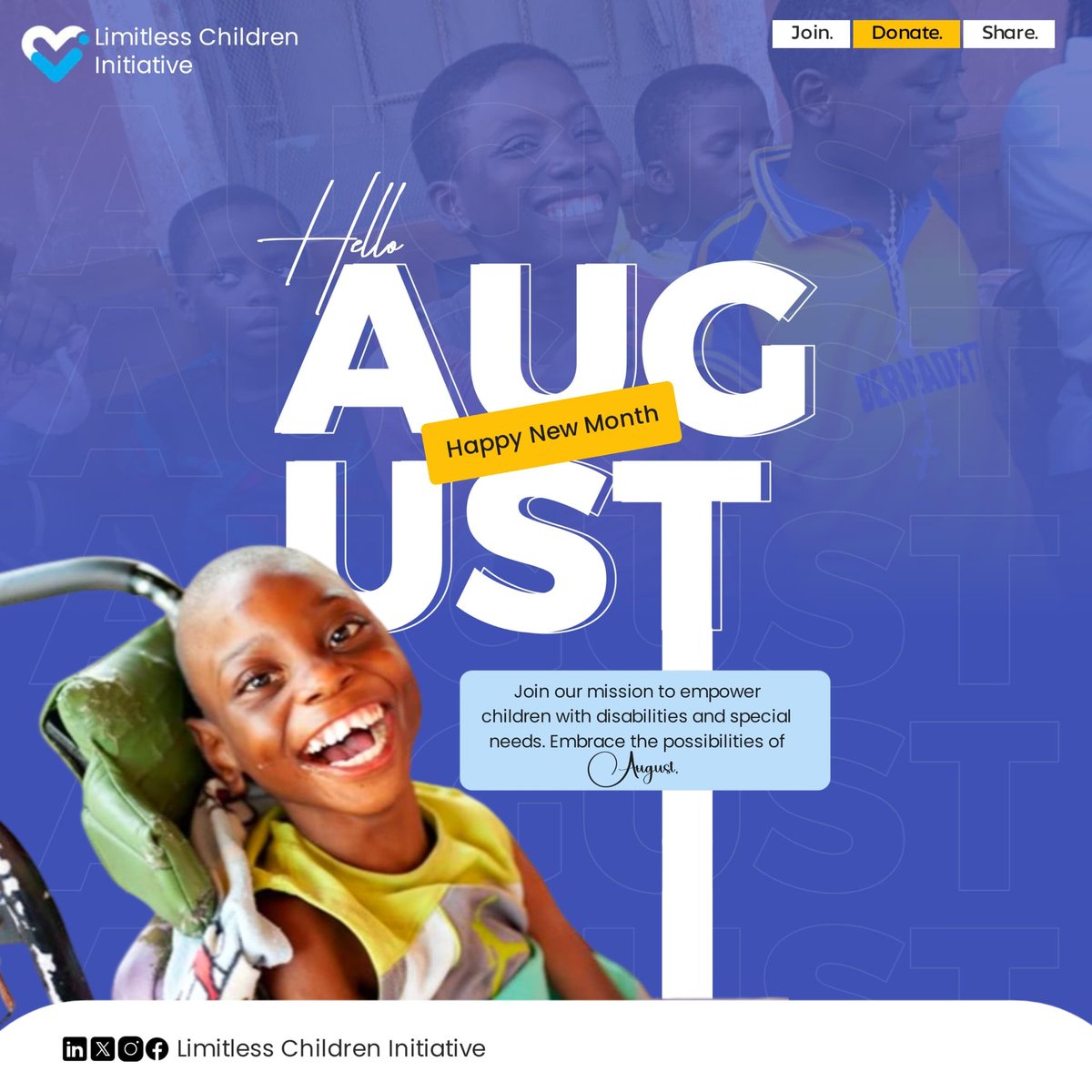 LimitlesChildrn's tweet image. Limitless kids! Let’s make this month limitless in fun, learning, and possibilities! 

🌟 Let’s imagine, explore, and see how high we can fly—because there are no limits to what we can do!

Remember, you are LIMITLESS! 

#LimitlessFun #NewMonthNewGoals #KidsCanDoAnything