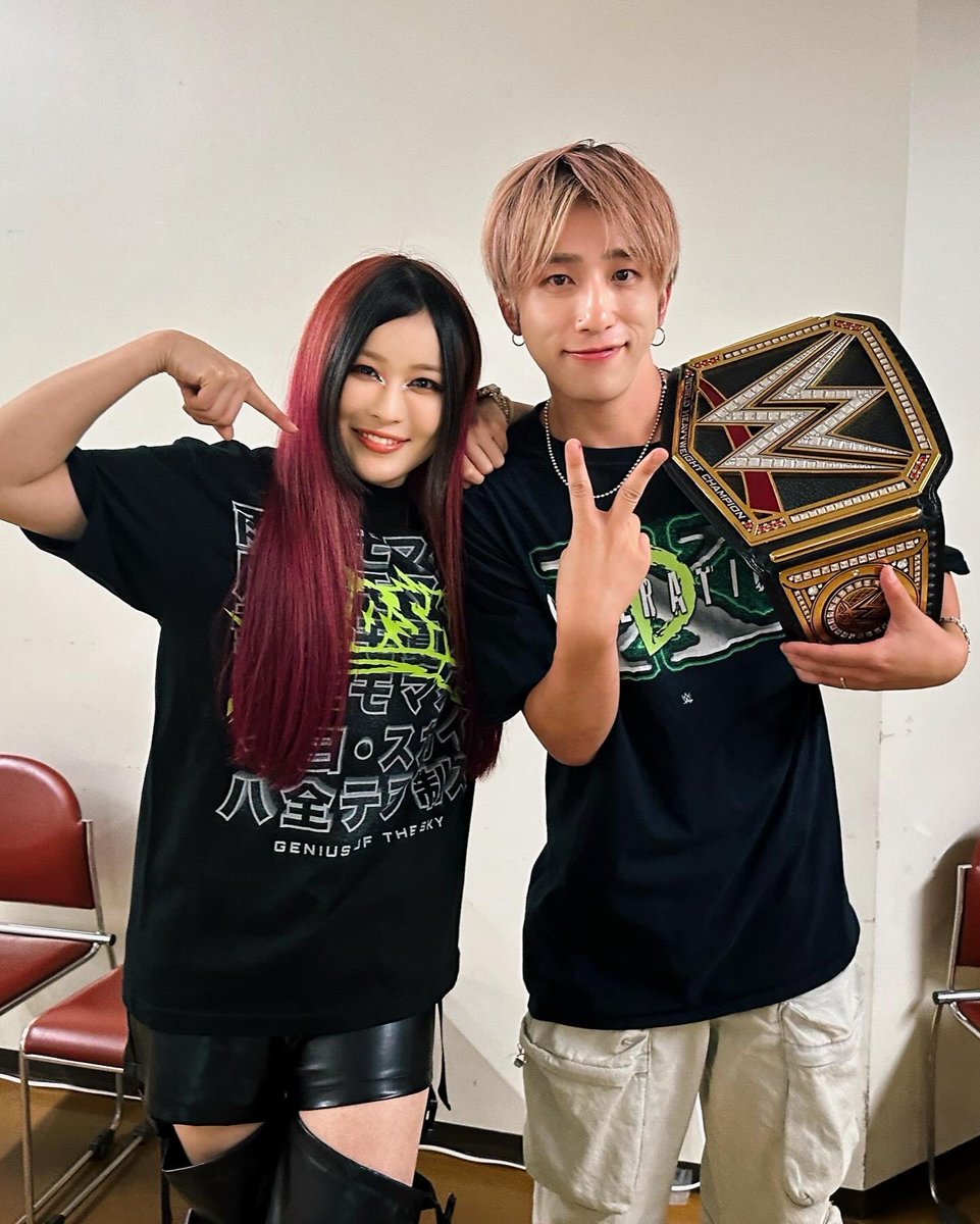 WWE Tokyo公演に遊びに来てくださった 倖田來未さん @KODAKUMINET