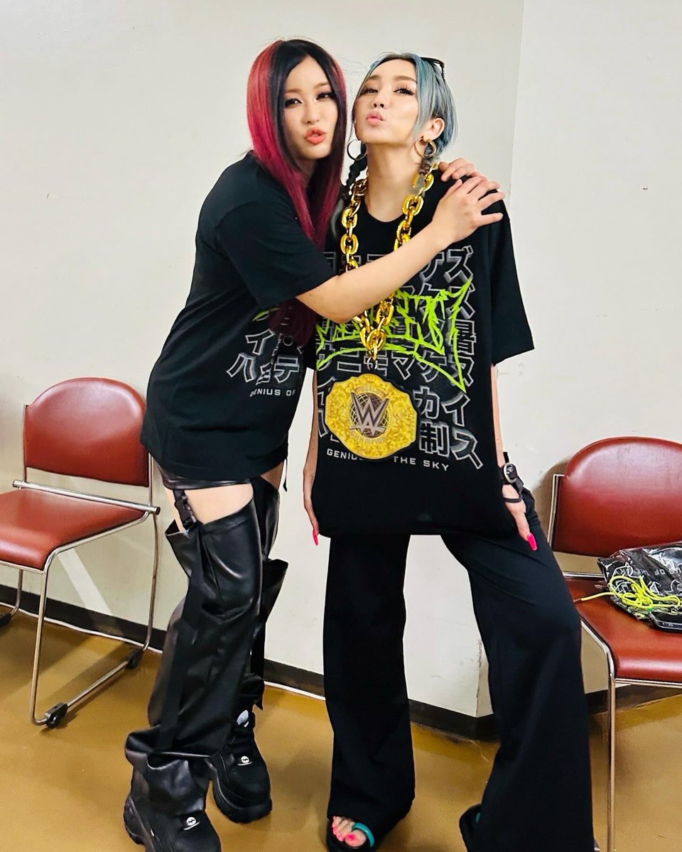 WWE Tokyo公演に遊びに来てくださった 倖田來未さん @KODAKUMINET