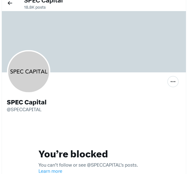 stockswami's tweet photo. lol.
I've had @SPECCAPITAL aka Scott North, on block as a bit of a pumper until my algo picked up he was suspiciously ramping $KRM Kingrose Mining
On further investigation, it seems he works for $KRM as Corporate Development Manager
No wonder!
Now he BLOCKS me! 😏
https://t.co/yawBNOFjBr