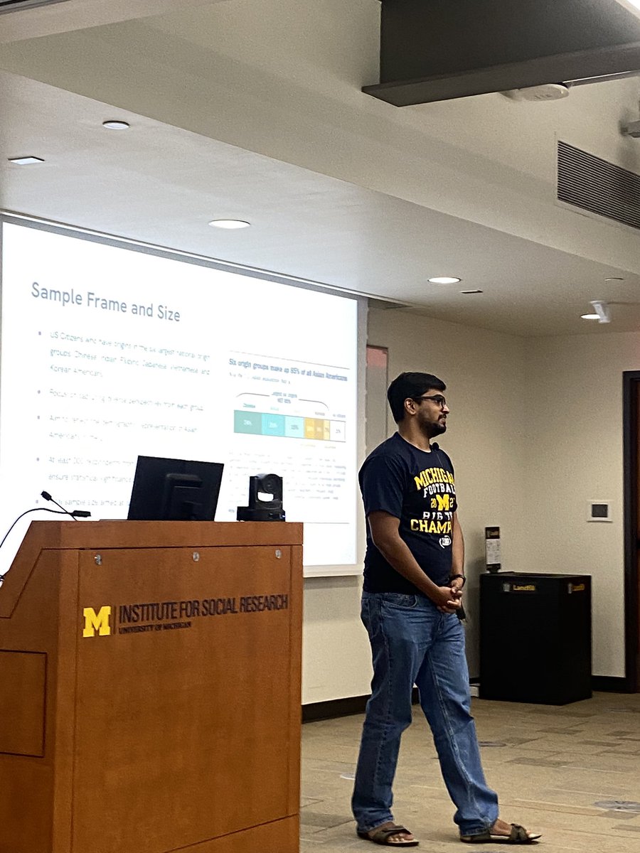 TY <a href="/ICPSRSummer/">ICPSR Summer Program</a> for the opportunity to demonstrate the use of network methods like ERGM and tSNA to predict community organizing dynamics after disasters. A special shout out to <a href="/anmolpanda_/">Anmol Panda</a> for also presenting during today’s Blalock lecture.