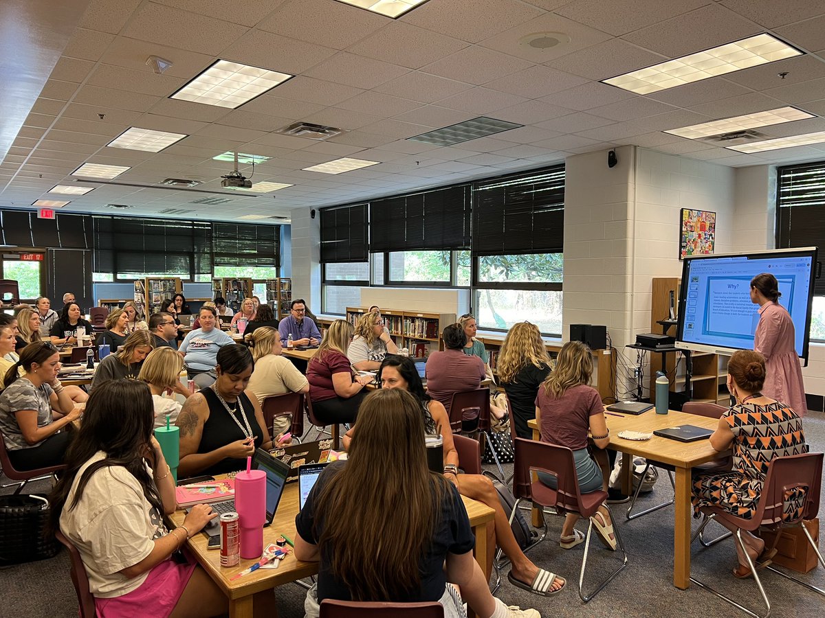 🍎Jenna Morrell🍏 (@msjennamorrell) on Twitter photo Great day of PD at <a href="/jtownelementary/">Jeffersontown Elem</a>! Thank you to our staff leaders for supporting all of our learning. We focused on the whole child- social-emotional and academic needs. Just a few more days and our Jags will be back! @PilleErin <a href="/JtownElemAP/">Katie Thompson</a> Great day of PD at <a href="/jtownelementary/">Jeffersontown Elem</a>! Thank you to our staff leaders for supporting all of our learning. We focused on the whole child- social-emotional and academic needs. Just a few more days and our Jags will be back! @PilleErin <a href="/JtownElemAP/">Katie Thompson</a>