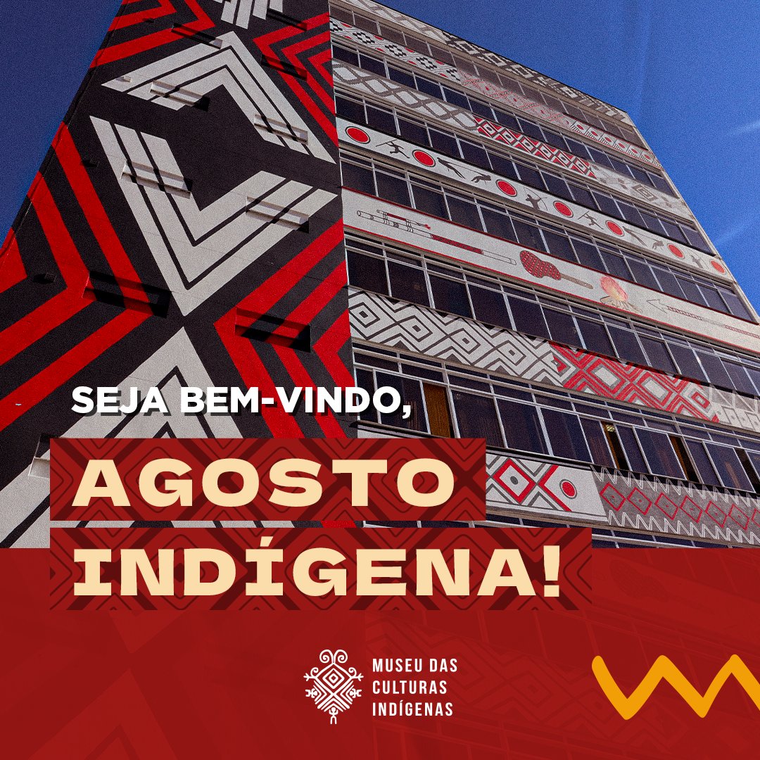 Chegou o Agosto Indígena e o #MCI pretende fortalecer, promover e difundir a pluralidade das culturas indígenas, por meio do protagonismo dos povos.
Fica de olho na programação do mês! 🏹

#PovosIndígenas #CulturasIndígenas #TudoViraCultSP #CultSP