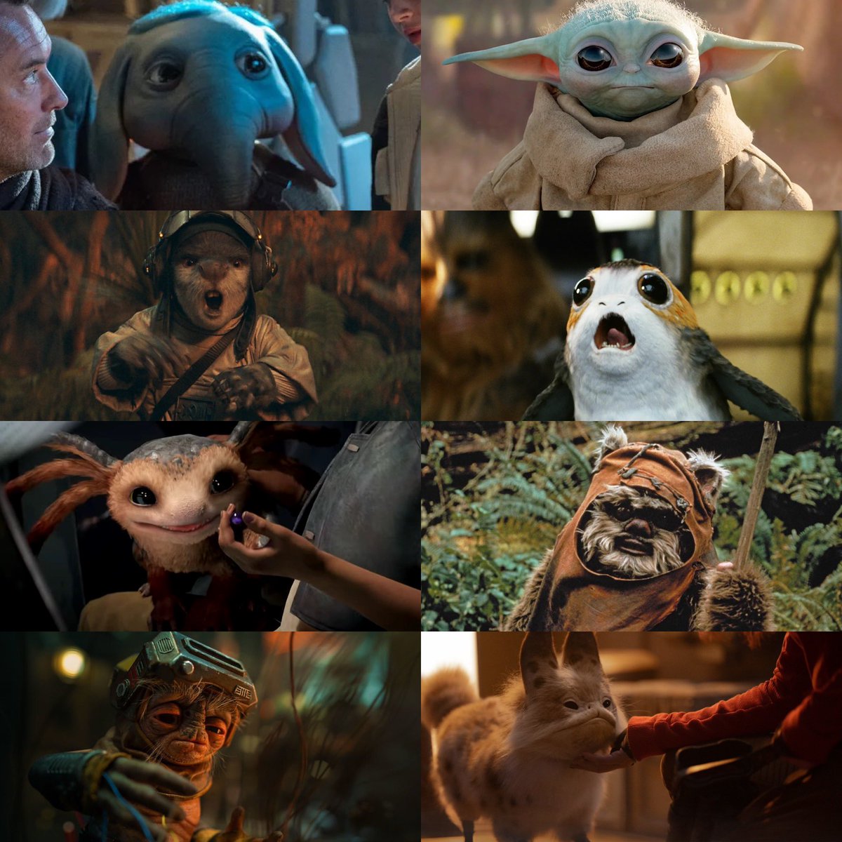 I love when Star Wars has a little guy