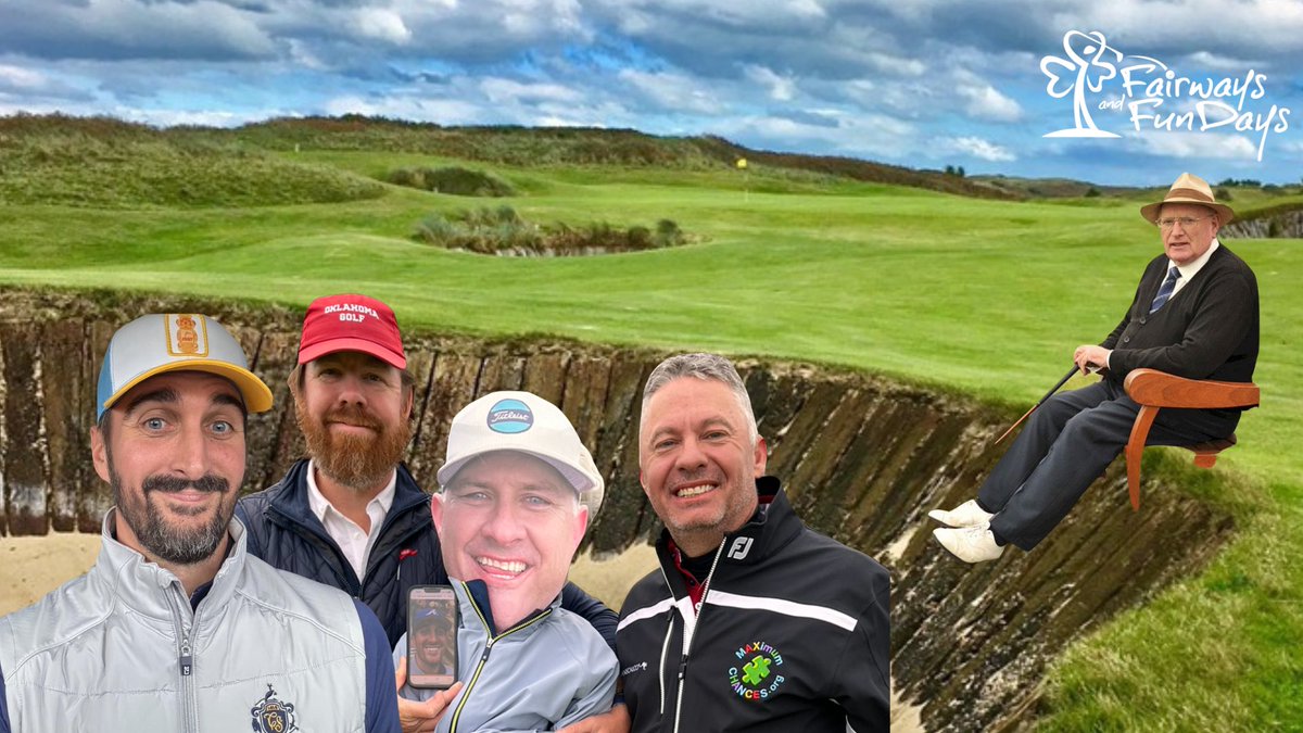 FairwaysFundays's tweet photo. After an evening @IWMDUBLIN and a night @ShanahansDublin the @chasingscratch0 crew will enjoy their final round at The European Club tomorrow morning.
Have they possibly saved the best for last?
#makingmemories #irelandexperience #theeuropean #chasingfairways #fairwaysandfundays
