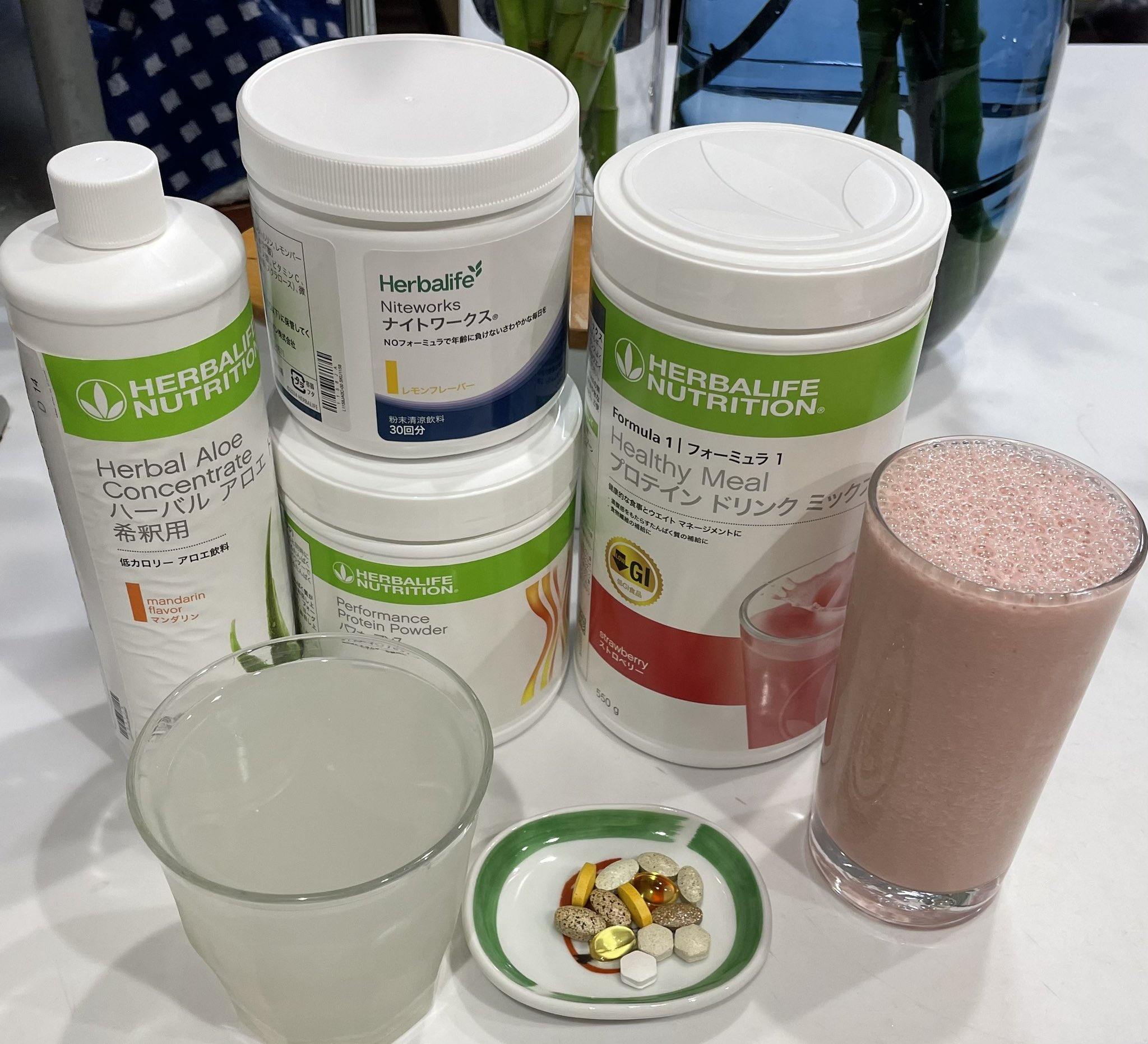 ハーバライフ フォーミュラ1 ストロベリー& バニラ 2本セット