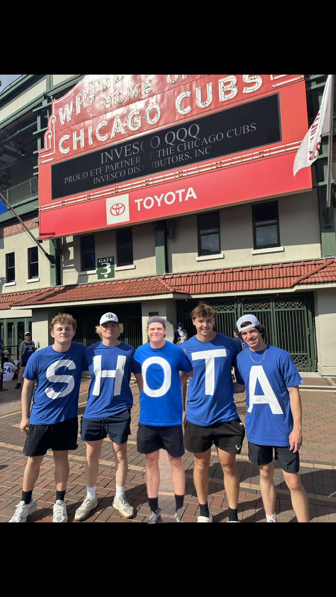 colepearson66's tweet photo. Shota Boys are in the house! LETS GO CUBS! #YouHaveToSeeIt #shotaboys https://t.co/lC4mKCnchR