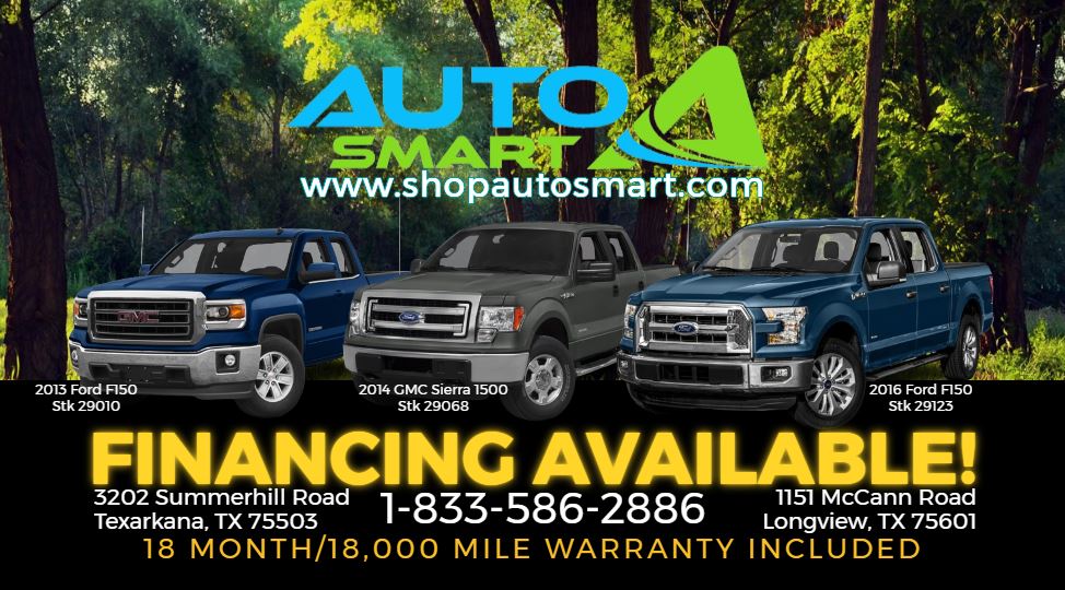 AutosmartBHPH's tweet image. What in the Autosmart is this❓
Quality used trucks &amp;amp; financing available?
Yes! &amp;amp;18 month/18,000 mile warranty!
Let us help you with our
🔥IN-HOUSE FINANCING🔥
1️⃣-8️⃣3️⃣3️⃣-5️⃣8️⃣6️⃣-2️⃣8️⃣8️⃣6️⃣
Shop online here 👇
shopautosmart.com
#usedcarsnearme #LongviewTX #WeFinance
