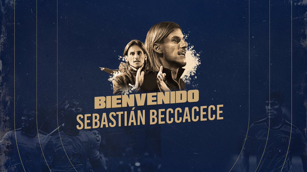 Beccasexo es el nuevo DT de Ecuador.