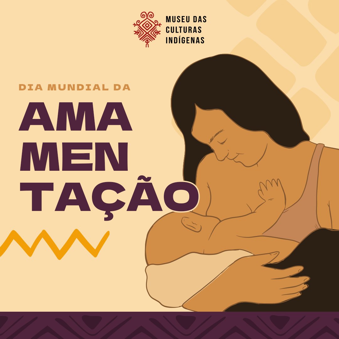 Sabia que o #AgostoIndígena é também #AgostoDourado? É mês da conscientização sobre a amamentação!
A  amamentação, além de alimentar o bebê, é um momento de conexão, espiritualidade, afeto, partiha, acolhimento, força e serenidade, entre a mamãe e o seu bebê. 👩🏻‍🍼

#CultSP