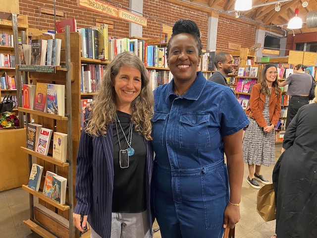 It was a beautiful night <a href="/skylightbooks/">Skylight Books</a> talking with @priscilla_ocen about topics ranging from incarceration to unwanted doctors' advice to modern warfare to warm chocolate chip cookies for breakfast. <a href="/HenryHolt/">Henry Holt & Company</a> #ruintheircropsontheground