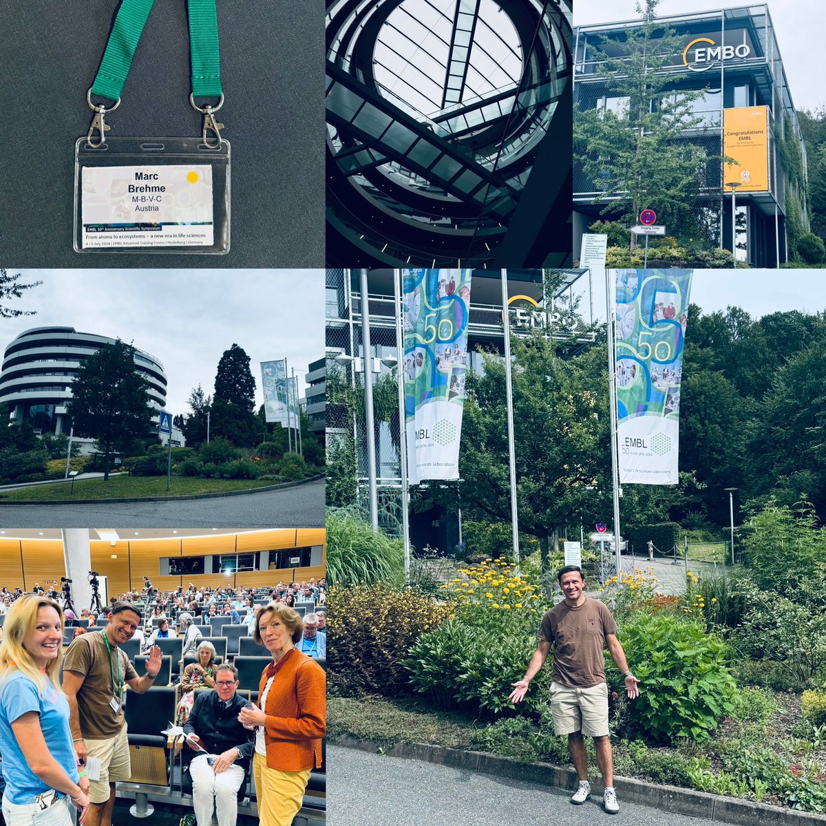 Congrats @EMBL on 50 Years of Leading Research in Molecular Biology !!!
Headquartered in my hometown Heidelberg 🇩🇪, you were a beacon of inspiration from the beginnings of my career in #molecularbiology &amp; #biotech, which started right there at #Cellzome.
#EMBL #EMBL50 #EMBO #EMBC