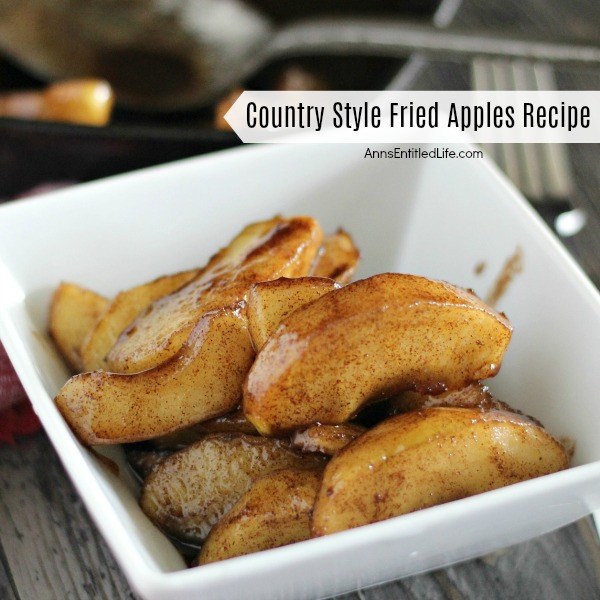 Anns_Life's tweet image. My whole house smells like apples &amp;amp; I love it! These homemade fried  apples can be eaten warm or topped with vanilla ice cream &amp;amp; they  taste just like  an apple pie, minus the crust. get the #recipe annsentitledlife.com/recipes/countr…

#desserts  #applerecipes
