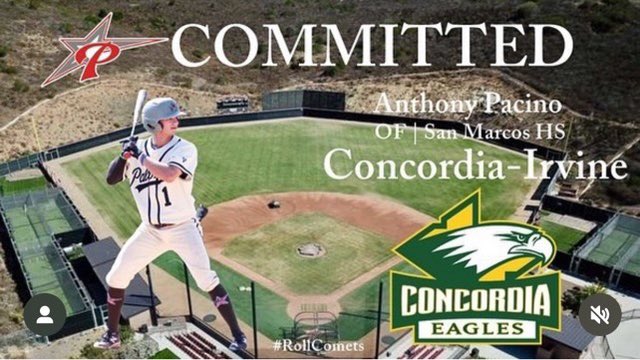 🚨Commitment Alert🚨

Congrats to <a href="/anthony_pacino2/">Anthony Pacino</a> for committing to <a href="/CUIBASEBALL/">CUI Baseball</a> !

Anthony was ALL-PCAC Honorable Mention for the Comets while posting a .333 batting avg in the 2024 season!

Anthony is the 13th #Comet to commit from the ‘24 team.

Well deserved!

#RollComets 💫