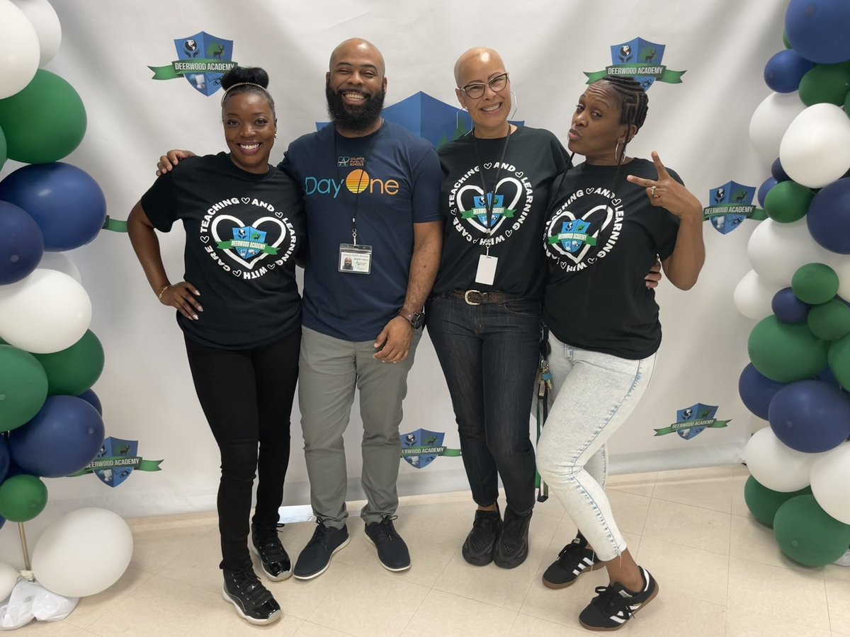 It’s always good to see my former staff <a href="/APSDeerwood/">Deerwood Academy</a>! Day 😎ne was a huge success! <a href="/Stubbs_Hilliard/">Taquana Stubbs</a> <a href="/hr_nicoleL/">Nicole Lawson</a> <a href="/FeleciaInHR/">Felecia Lester</a> <a href="/apssupt/">Dr. Bryan Johnson</a> <a href="/apsupdate/">ATL Public Schools</a>