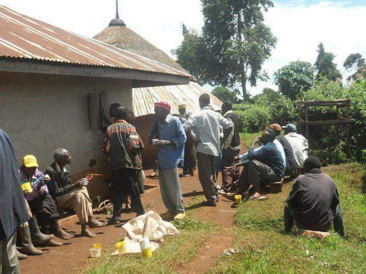 Local beer parties were an important social gathering for the Kalenjin men, where village matters were discussed, stories shared, and friendships strengthened through respectful interactions.

Lakini Land rover 110 ikitokea hapa😅