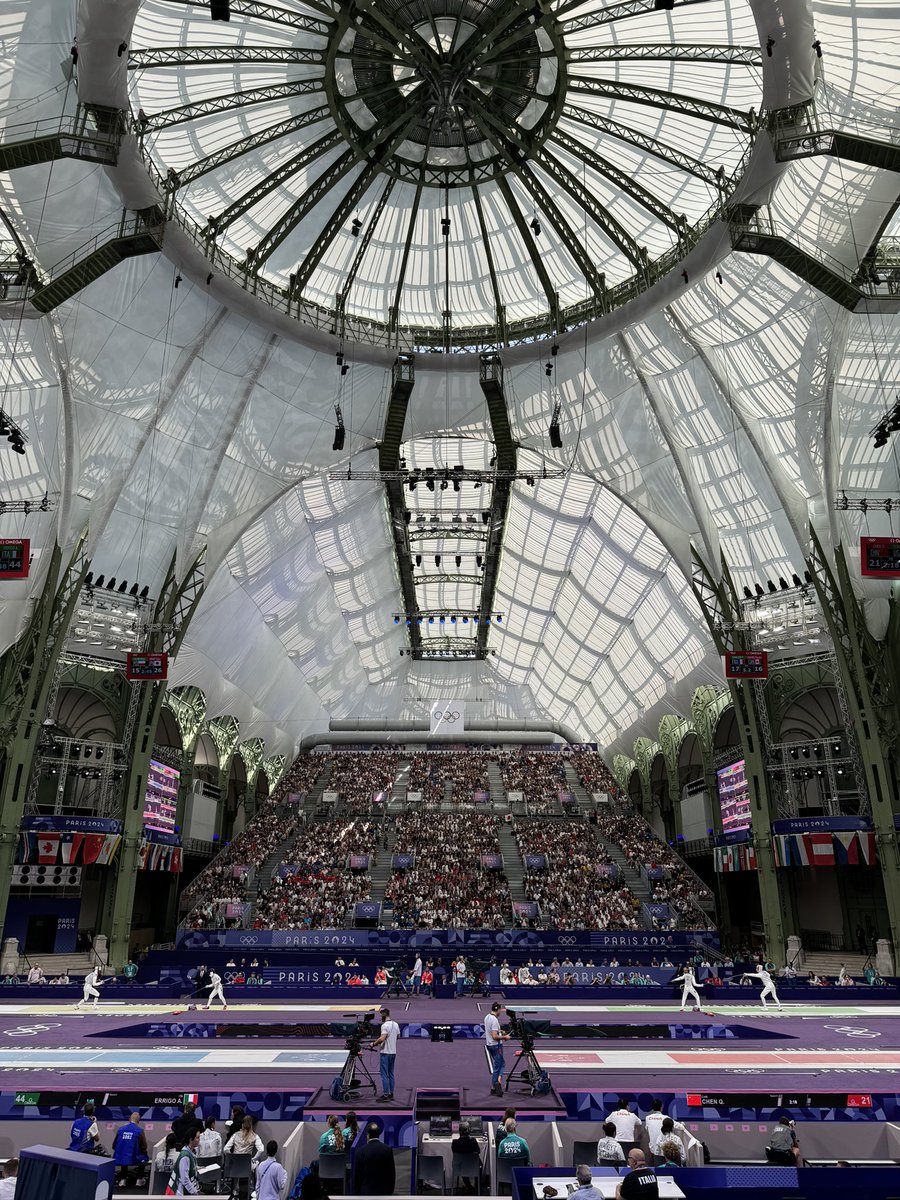 🤩 Une journée, un événement, un lieu tellement Wahou 🤩🤩

🇫🇷 Dommage, pas d’#AlerteMédaille 

#Paris2024