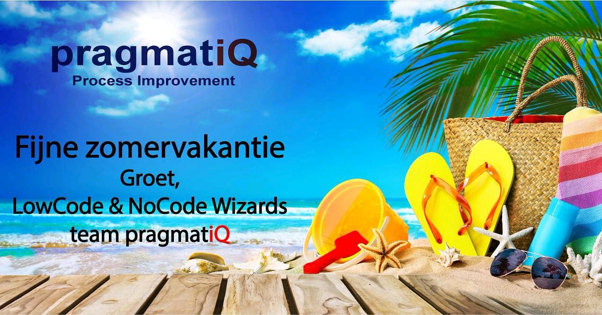 pragmatiQ Lowcode & Nocode Wizards! tweet media