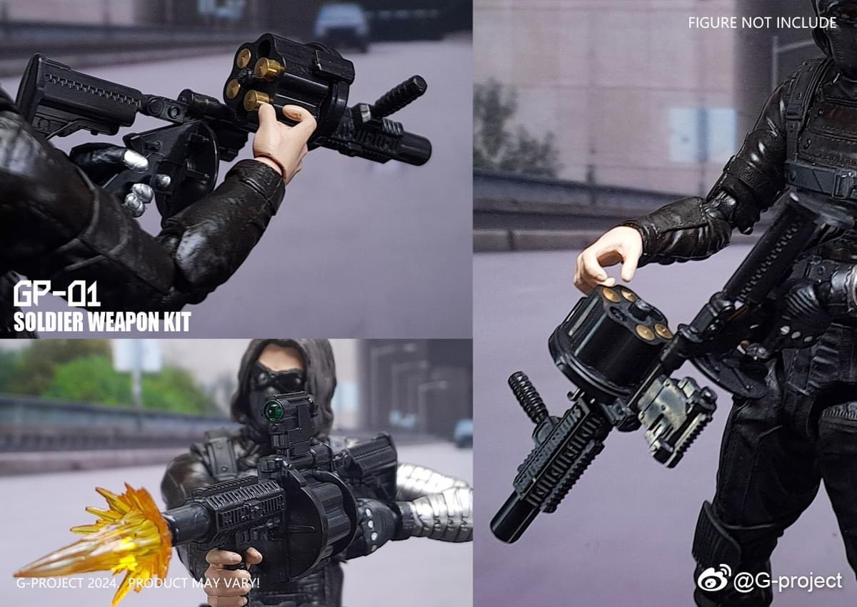 I__Love__Heroes's tweet photo. 【Final product】
SOLDIER WEAPON KIT
GP-01   
#刚工房  #Gproject https://t.co/Z8P5PV6jIn