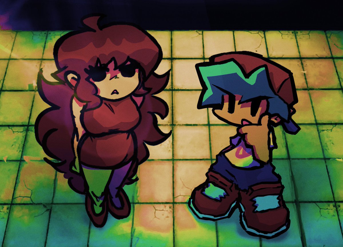 rixfx_'s tweet image. redraw with @Chibisprinklez! ❣️🫶