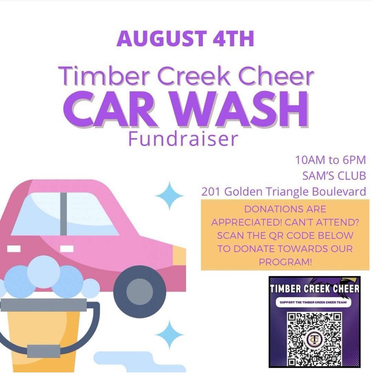 Come out to support <a href="/TC_Cheer_/">Timber Creek Cheer</a> 
#thecreekisrising #falconpride <a href="/TimberCreek_HS/">Timber Creek High School</a> <a href="/KISDAthletics/">Keller ISD Athletics</a>