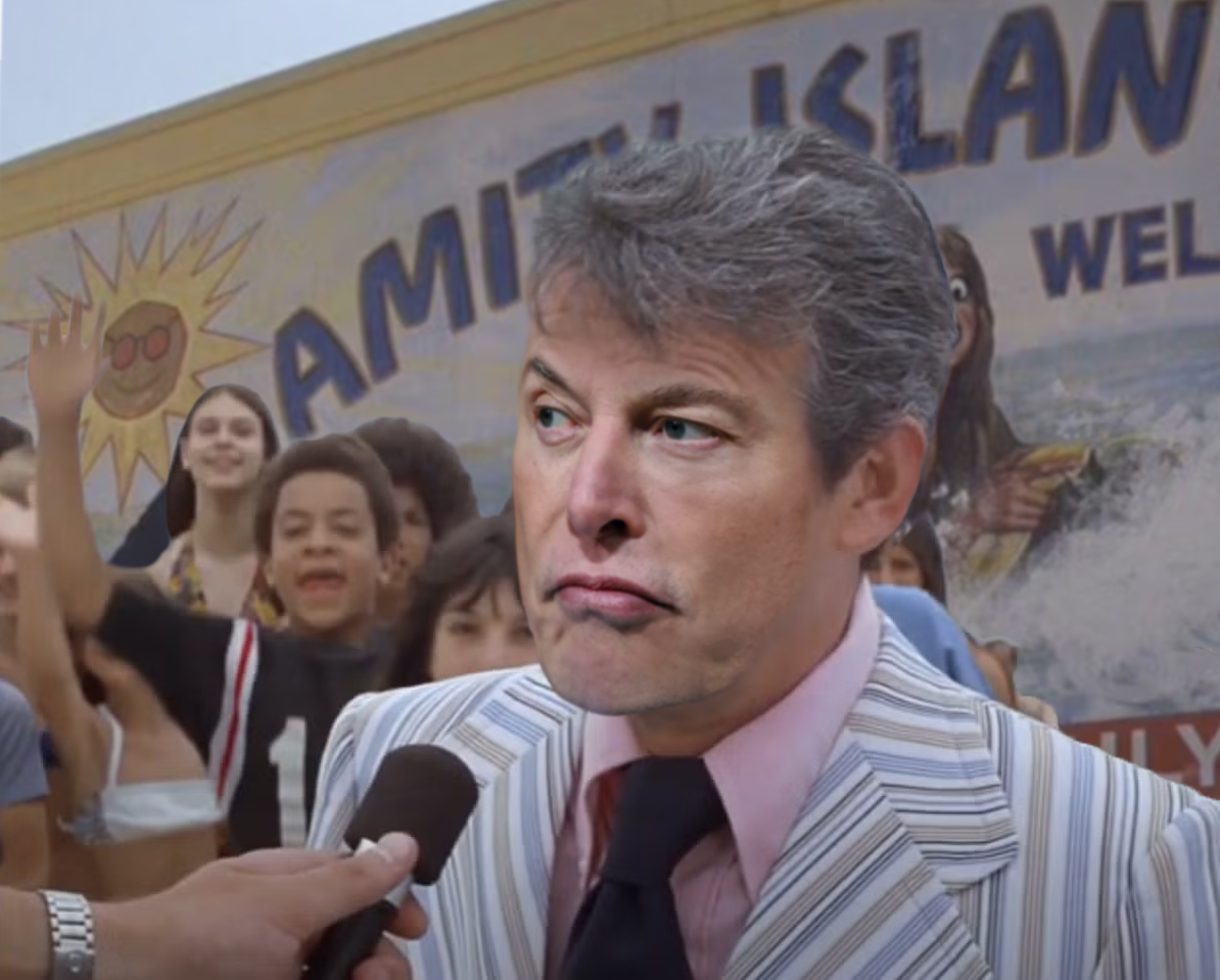 <a href="/peterjukes/">Peter Jukes</a> Kind of like the Mayor in Jaws...😏🦈